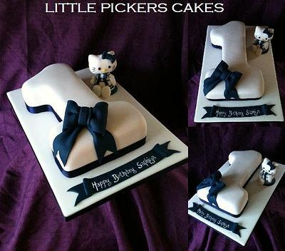 Elegant hello kitty - Cake by little pickers cakes