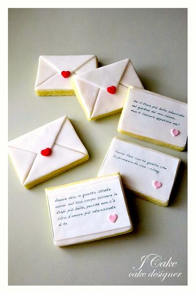 love messages  - Cake by JCake cake designer