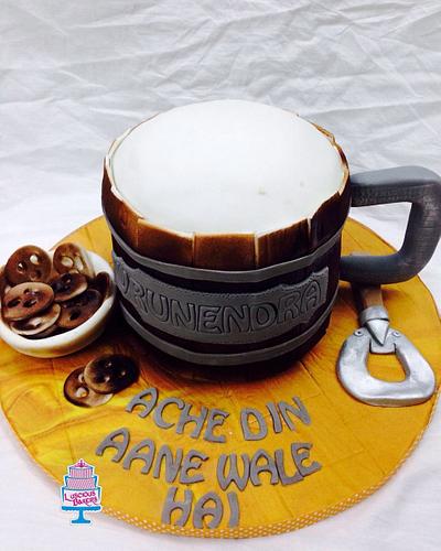 Barrel  Mug cake - Cake by Luscious Bakers
