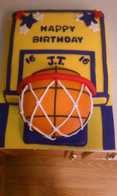 Basketball Cake - Cake by Peggy