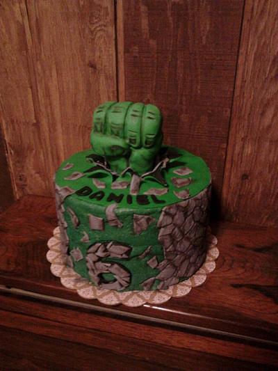 The Hulk - Cake by Chris Jones