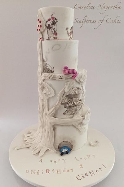 Alice in Wonderland Cake - Cake by Caroline Nagorcka - Sculptress of Cakes