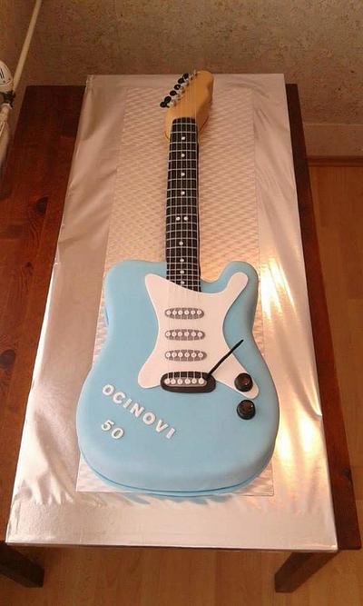 Guitar cake - Cake by VeronikaM
