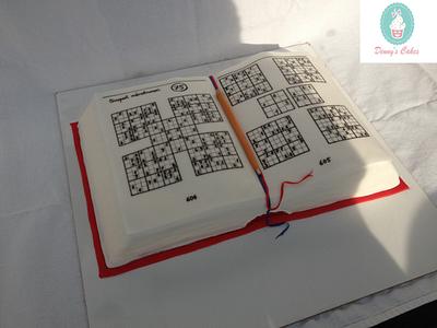Sudoku book - Cake by Denisa O'Shea