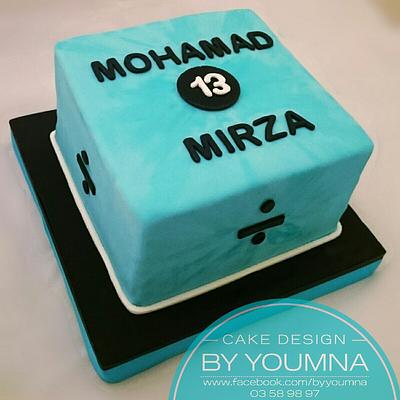 Divide ➗  - Cake by Cake design by youmna 