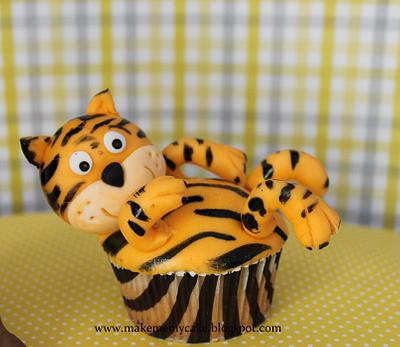 Animal cupcakes - Cake by Eva Salazar 