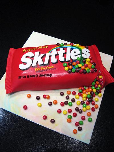 Skittles - Cake by Nicholas Ang