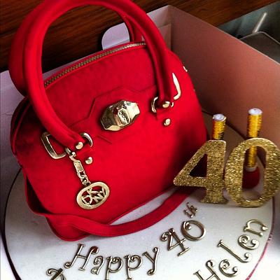 Handbag cake - Cake by Donnajanecakes 