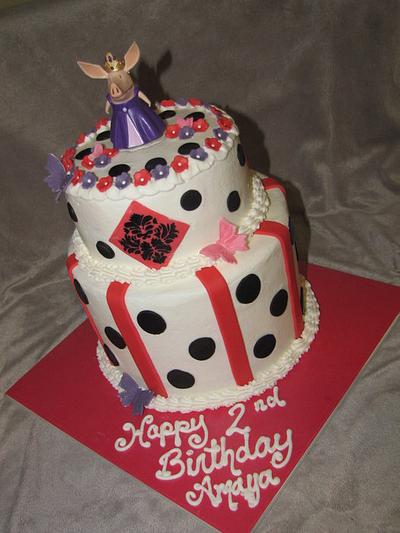Olivia celebration - Cake by Tiffany Palmer