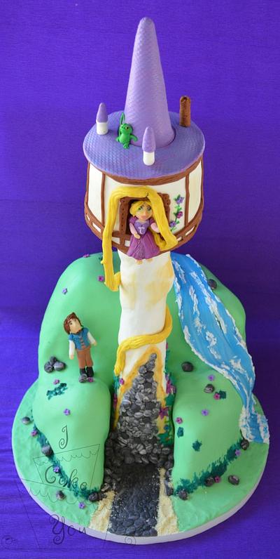 Tangled-Rapunzel Cake - Cake by I Cake You