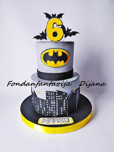 Batman themed cakes - Cake by Fondantfantasy