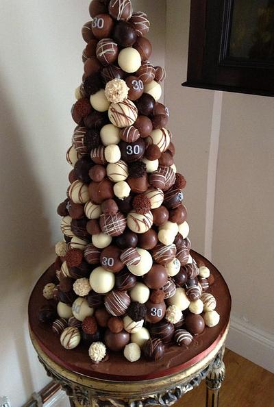 Chocolate Balls - Cake by Judy