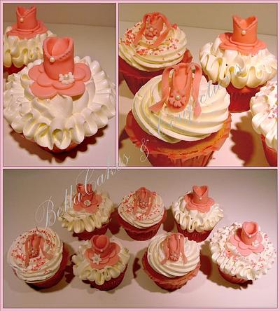 Ballerina Cupcakes - Cake by BellaCakes & Confections