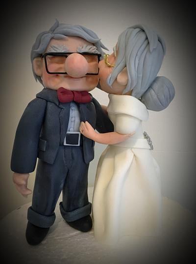 Carl and Ellie! - Cake by Ele Lancaster