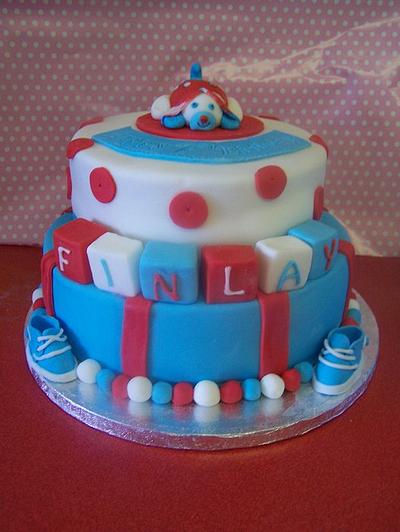 Red white and blue cake - Cake by cupcakes of salisbury