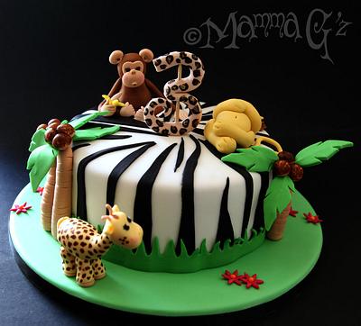 Jungle Birthday Cake - Cake by Ginny