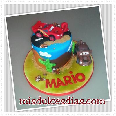 cars cake - Cake by ROCIO ( Mis dulces dias )