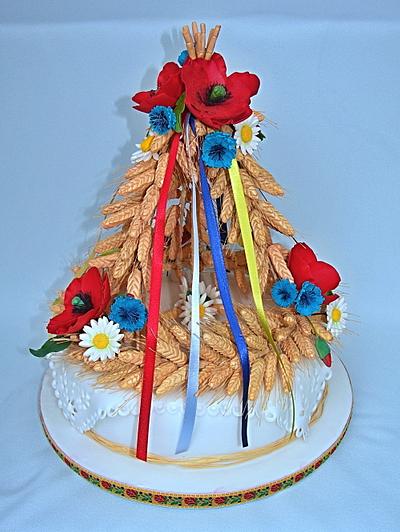 wreath of grain - Cake by Zuzana Bezakova