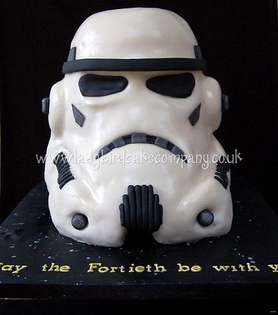 Stormtrooper cake - Cake by ladybirdcakecompany