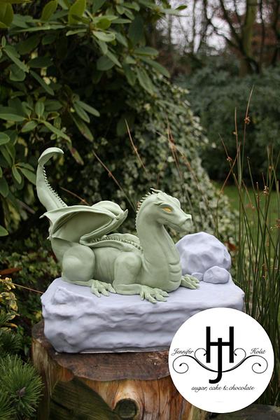 Dragon Cake - Cake by Jennifer Holst • Sugar, Cake & Chocolate •