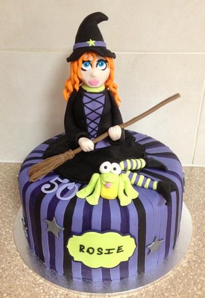 Friendly Witch - Cake by CakesbyCorrina