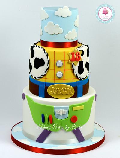 Disney / Pixar Inspired Toy Story Birthday Cake - Cake by Ceri Badham