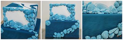 SEA SHELLS WEEDING CAKE - Cake by Ponona Cakes - Elena Ballesteros