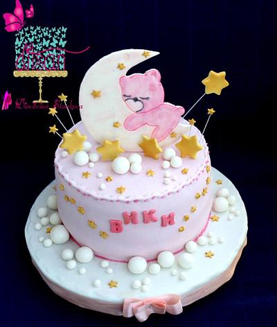 Bear and stars for a princess - Cake by Ditsan