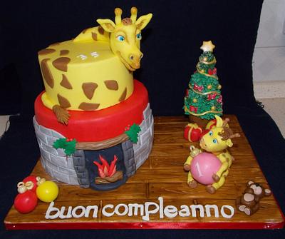 giraffe cake - Cake by Doc Sugarparty