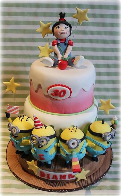 Party's Minion  - Cake by Sabrina Di Clemente