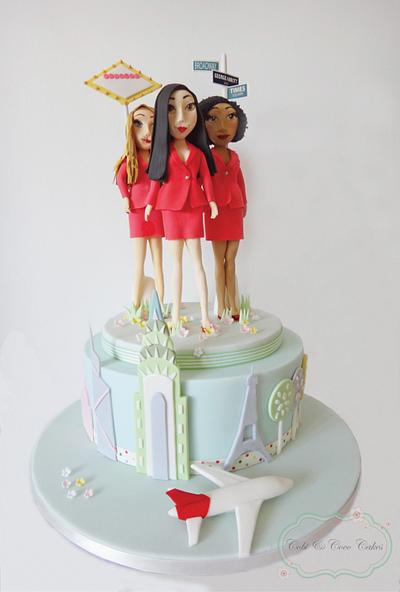The Virgin Girls - Cake by Cobi & Coco Cakes 