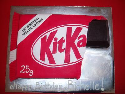 Kit Kat cake - Cake by Dittle