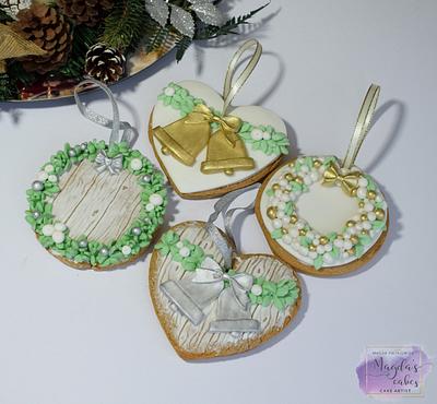 Christmas cookies - Cake by Magda's Cakes (Magda Pietkiewicz)