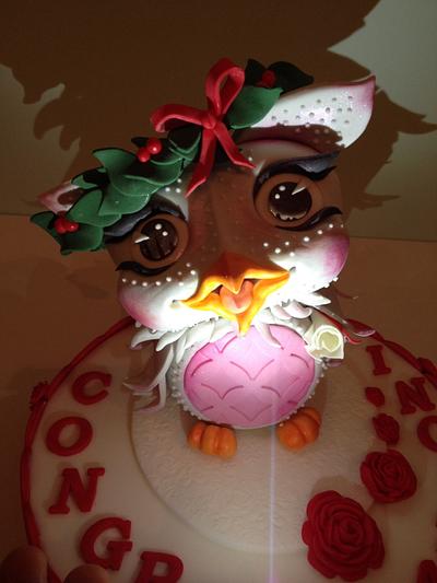 Graduate,Owl - Cake by Laura