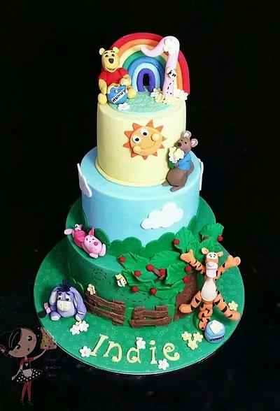 Winnie the Pooh & Friends - Cake by Cheryl's Signature Cakes