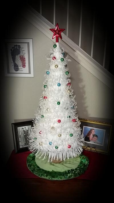 Wispy Christmas Tree - Cake by Terri Coleman
