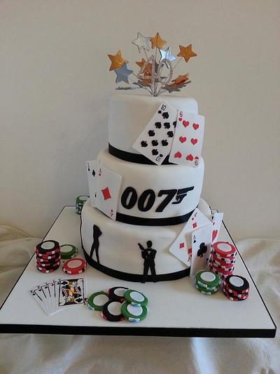 James Bond - Cake by Kirsten Wrixon