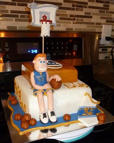 Basketball cake - Cake by Marie-France