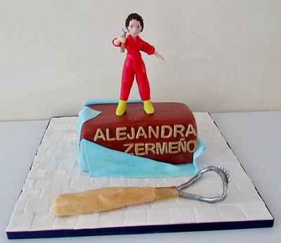 A sculpture for a sculptor. - Cake by GABBY MEDD (Patricia G. Medrano)