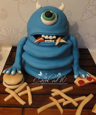 Greedy Monster - Cake by Carol