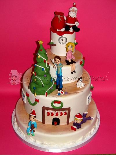 Santa's coming - Cake by tweetylina