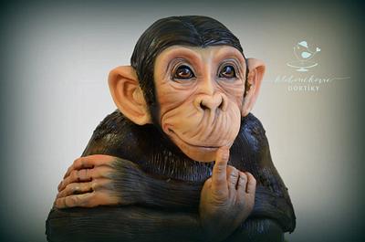 monkey - Cake by pavlo