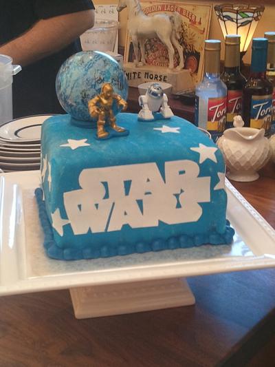 Star Wars Grooms Cake - Cake by GGsSweetCreations
