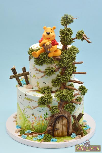 Winnie The Pooh Cake - Cake by Nasa Mala Zavrzlama