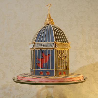 Birdcage - Cake by Leyda Vakarelov