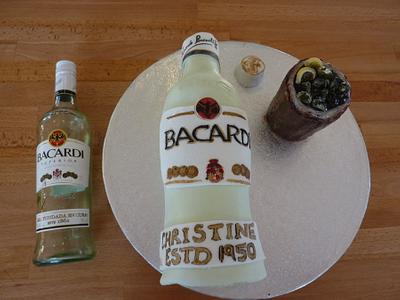 Bacardi cake - Cake by Dawn and Katherine