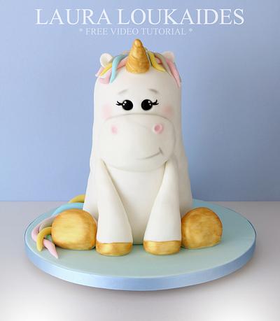 Elsie the Unicorn - Cake by Laura Loukaides