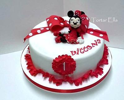 minnie mouse cake - Cake by tortarella