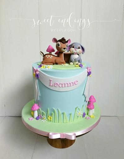 Bambi & Thumper - Cake by Lulu Goh
