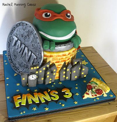 Teenage Mutant Ninja Turtles Cake TMNT - Cake by Rachel Manning Cakes